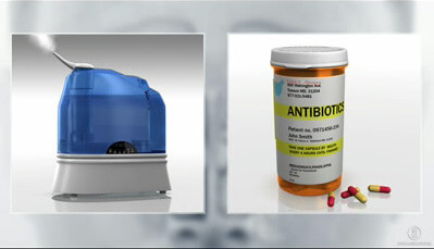 Nasal Rinse and Antibiotics
