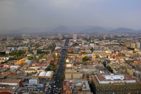 High pollution in Mexico City