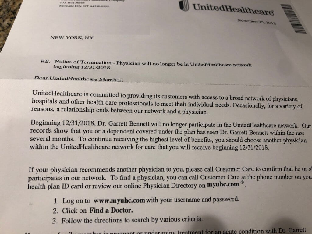 United Healthcare Out of Network Benefits